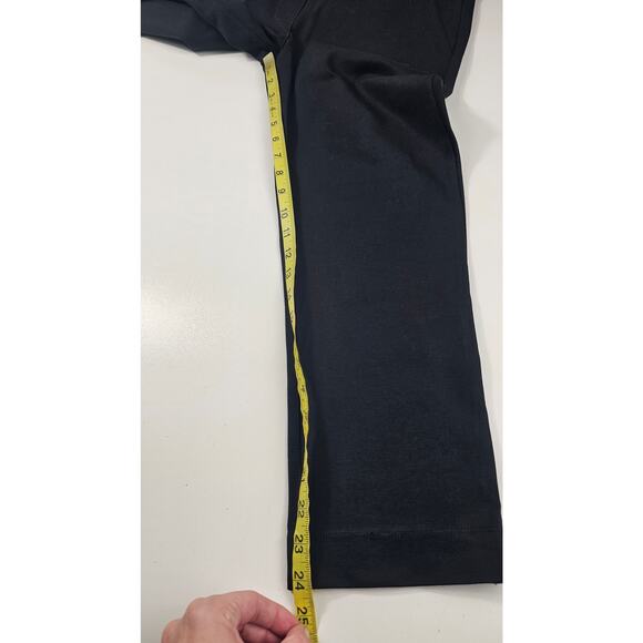 Betabrand pull on cropped pants black stretch comfort NWOT L TALL LT casual - Picture 7 of 7